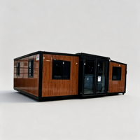 Maison conteneur mobile extensible de 40 pieds pour dortoir de chantier de construction énergétique nouvelle génération