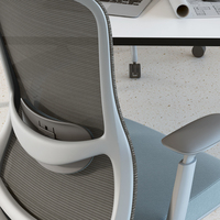 Vente en gros de chaise ergonomique en maille moderne pour bureau d'ordinateur à domicile avec accoudoir à roulettes chaise de bureau pivotante à vendre