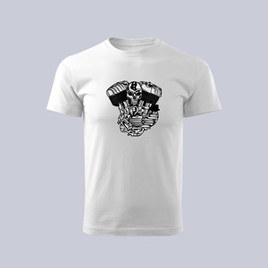 Premium 100% Cotton Custom Prints Digital Printing Breathable Knitted Oversized Mock Neck T-Shirts OEM/ODM for Men - Product Image 1