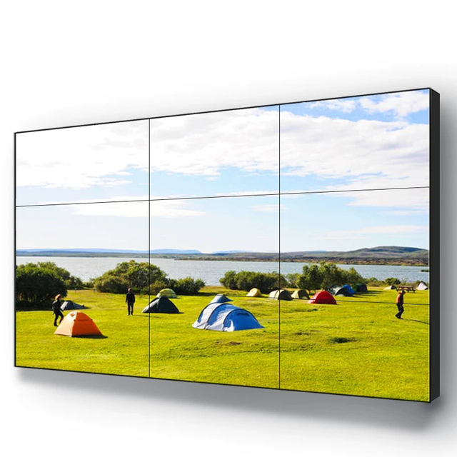 Ultra Slim Mini-LED Backlit VA/IPS Panel Liquid Crystal Splicing TV for Seamless Display Solutions LCD Display Wall