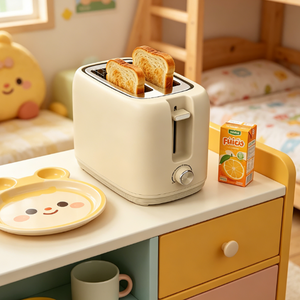 Tostadora Eléctrica con 6 Niveles de Control de Temperatura, Tostadora de Pan de <span class=keywords><strong>2</strong></span> Rebanadas <span class=keywords><strong>para</strong></span> Bagels y Rebanadas Más Gruesas - Product Image 5