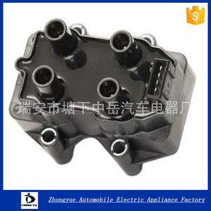 คอยล์จุดระเบิด Zhongyue รุ่น 597048 597060 96074054 สำหรับ Peugeot Citroen เครื่องยนต์ 4 สูบ อะไหล่ทดแทน - Product Image 1