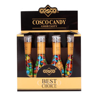 Bonbons Solides en Gros, Bouteille Haute de 70g de Bonbons Colorés, Fèves de Chocolat, Snack de Mariage Rouge