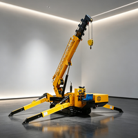 Spider Crane 3t Tipe Crawler untuk Pemeliharaan di Area Sempit dan Pekerjaan Pengangkatan Bagian Kecil yang Presisi