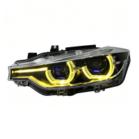 Feux de jour tricolores SJC Auto V3 pour BMW Série 3 F30 F31 F35 Jaune/Blanc/Ambre, interrupteur DRL, éclairage avant, Plug & Play