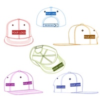 Topi Baseball Snapback Bordir Huruf Premium Laris untuk Pria, Bahan Katun
