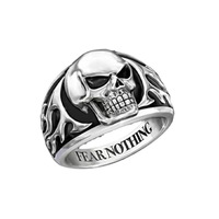 Bague unisexe vintage style punk en alliage de zircon électroplaqué à motifs pour hommes et femmes, idéale comme cadeau d'anniversaire