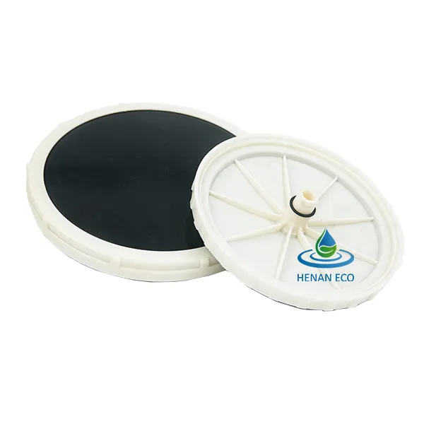 Protección del medio ambiente Nano Bubble Disc Difusor Disco Aireador EPDM Membrana Estanque Aireadores
