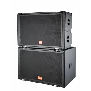 MBA Professional active stage speaker 18 inch big power active rechargeable battery stage speaker with usb