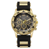 Montre à quartz de luxe haut de gamme pour homme, bracelet en acier inoxydable de 22 mm de largeur, boîtier en alliage, cadran en verre, idéale pour un cadeau de fête, coffret de six pièces