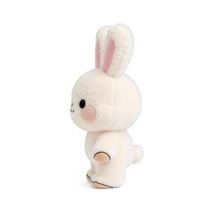 Peluche de conejo para máquina de garras, juguetes de peluche de animales, peluche de conejo blanco adorable, peluche de conejo personalizado - Product Image 4