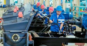 เครื่องพ่นคอนกรีตแบบเปียกไฮดรอลิก รุ่น HS-700 สำหรับงานอุโมงค์ขนาดเล็กและการทำเหมือง - Product Image 1