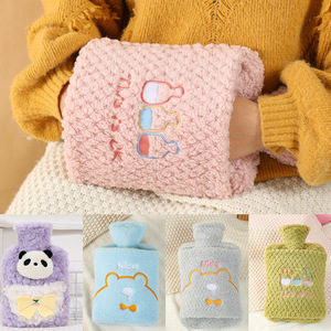 Bolsa de Agua Caliente de Felpa, Tamaño Grande, Engrosada, Antiexplosión, para Calentar Manos y Estómago, Uso Estudiantil - Product Image 1