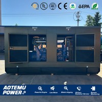 Générateur diesel silencieux à faible vibration avec capot 20KW 30KW 50KW 80KW 100KW 150KW pour la construction et l'usage commercial
