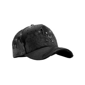 Casquettes personnalisées de haute qualité à visière incurvée, logo brodé 3D, 5 panneaux, Gorras Barbas Hats G5 - Product Image 1