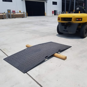 ZSPE工程车辆泥泞道路通道防滑塑料白色地面保护轨道垫 - Product Image 4