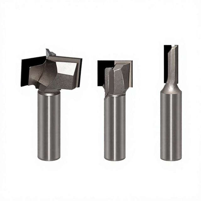 Diamond Precious Blade Bottom-Clearing Flat-Bottom Slabbing Straight Slotting Milling Engraving Cutter Woodworking Tools Model