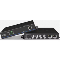 Encodeur IPTV TV satellite numérique 4 entrées tuner vers sortie IP Transcodeur DVB-S/S2 pour hôtel, hôpital, école