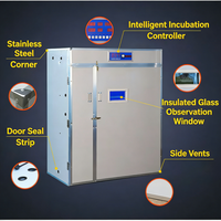 Incubateur d'œufs intelligent entièrement automatique de 528 œufs, 220V, en alliage, pour l'éclosion de poulets, canards, oies et cailles