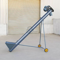 Machine de levage de grains à cadre stable pour le transport du riz et du maïs avant le décorticage
