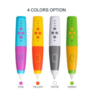 Stylo 3D sans fil sécurisé pour enfants, kit de dessin 3D à basse température avec filament PCL, ensemble de jouets motorisés DIY, cadeau pour enfants - Product Image 4