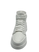 Mode 2025 Fluide Peinture Chaussures Sculpture 28cm Blanc Baskets Blanc Ours Action Figure DIY Art Artisanat Cadeau pour Adultes