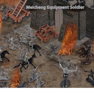 Ensemble <span class=keywords><strong>de</strong></span> figurines <span class=keywords><strong>de</strong></span> soldats militaires anciens, 34 pièces, échelle 5,5-8,5 cm, PE, 6 styles, <span class=keywords><strong>2</strong></span> couleurs, miniatures réalistes et durables, pour enfants <span class=keywords><strong>de</strong></span> 8 ans et plus - Product Image 5