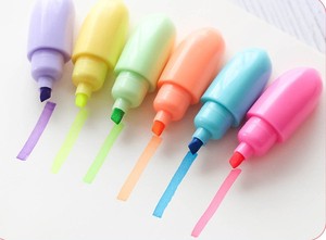 Regalo publicidad novedad papelería creativa nuevo diseño de verano hielo estilo crema de maíz resaltador con logotipo personalizado - Product Image 4