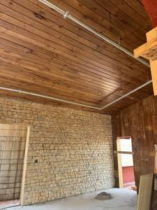 CE certificata moderna rivestimento della parete esterna piastrelle di <span class=keywords><strong>pietra</strong></span> calcarea lucidate burrasca ville hotel facciate blocco <span class=keywords><strong>pietra</strong></span> rustico Modulare fiammata - Product Image 4