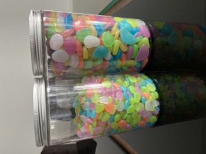 Haute luminosité lueur dans le caillou de résine lumineuse rougeoyante sombre - Product Image 3