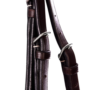 Brida Profesional para Caballo en Cuero Genuino de Alta Calidad, Color Personalizado, Logotipo Personalizado, Tamaños Personalizados, Precios al por Mayor - Product Image 4