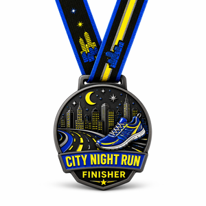 Medallas Deportivas 3D Personalizadas al por Mayor, de Aleación de Zinc, para Natación, BJJ, Jiu Jitsu, Fisicoculturismo, Campeonato, Esmalte Suave, Premio, Medalla de Carrera - Product Image 1