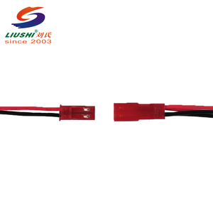 JST connettore rettangolare SYR-02T alloggiamenti industriali 1 + 2 + 6 conduttori rame cavo PVC 1m 100 pz RoHS conforme motocicli - Product Image 2