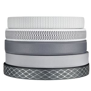 Factory Supply Durable 100% Polyester Woven Mattress Edge <b>Binding</b> <b>Tape</b> for Bedding Components - Product Image 1