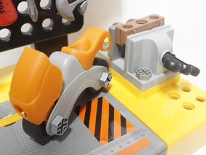 Atelier de construction en plastique, <span class=keywords><strong>jouet</strong></span> d'imitation |   Banc d'atelier de <span class=keywords><strong>bricolage</strong></span> pour enfants, jouets d'outils pour enfants, jouets d'outils pour garçons - Product Image 6