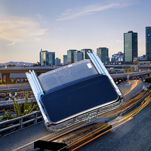 Techo Solar Abatible con Ventilación |   Techo Solar Manual Compacto con Panel de Vidrio Extraíble y Flujo de Aire de Alta Eficiencia para Camionetas Pequeñas - Product Image 4
