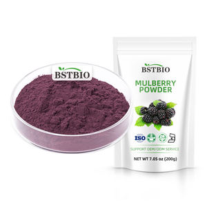 Bstbio ผงน้ำผลมัลเบอร์รี่อบแห้งออร์แกนิคจากธรรมชาติบริสุทธิ์100% - Product Image 2