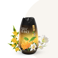 AUQA BLANCE Lily Osmanthus Gel Solide Écologique Ingrédients Actifs Parfum Aromatique Désodorisant pour Voiture et Maison