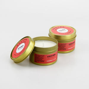 Bougie de prévention des catastrophes d'urgence 50g 80g en métal, sans fumée, coupe-vent, éclairage de survie en extérieur - Product Image 3