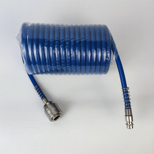 Nouveau Tuyau de Frein à <span class=keywords><strong>Air</strong></span> en Nylon Spiralé PA PU Personnalisé pour Système de Freinage de Remorque 4,5M 7000 Lbs Charge Utile Maximale - Product Image 2