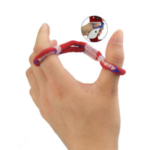 리 커브 활 손가락 양궁 꼰 화합물 활 손목 슬링 스트랩 조절 사냥 슈팅 액세서리 가죽 - Product Image 1