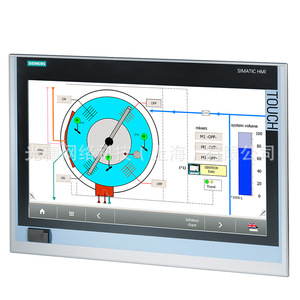 Siemens TP270 6-Inch Touchscreen Hmi Industrial Panel 6AV6545-0CA10-0AX0 TFT Color Display Ethernet RS232 - Product Image 1