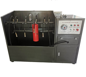 Attrezzatura per la Manutenzione di Bombole Antincendio Macchina Integrata per Test Idraulici e Pulizia di Estintori - Product Image 1