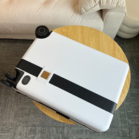 Valise de voyage personnalisée en ABS/PC avec chargeur USB et batterie intégrée, et autres ensembles de bagages