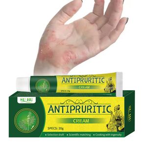 Kräuter medizin 20g Silber flocke Anti-Juckreiz Körperpflege Dermatitis Allergische Hautcreme - Product Image 1