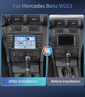 Lecteur multimédia automobile Android 14 2Din, prix d'usine |   Pour Mercedes Benz ML W203 Radio Audio