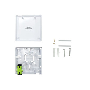 FTTH SC APC 2 cổng sợi quang tường ổ cắm trong nhà chấm dứt hộp - Product Image 1