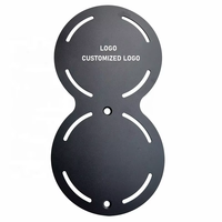Fitness personnalisé musculation musculation équipement de gymnastique accessoires de plate-forme cible de balle à double paroi