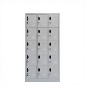 12-Door Steel <b>Storage</b> <b>Locker</b> KD Structure Metal Shoes Cupboard Iron Clothes <b>Cabinet</b> Helmet <b>Locker</b> with Key Lock - Product Image 6