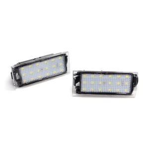 Feux de plaque d'immatriculation à LED pour Renault Clio Espace Kangoo Koleos Kadjar Laguna Master Megane <span class=keywords><strong>Trafic</strong></span> Tag Car Light Accessories - Product Image 1